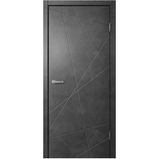 Дверь межкомнатная Сибирь Профиль Line 01 Бетон темный, глухое полотно Дверь межкомнатная Сибирь Профиль Line 01 Бетон темный, глухое полотно